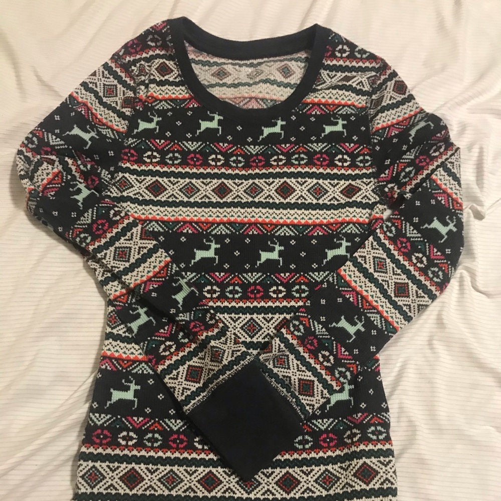 Long sleeve holiday shirt